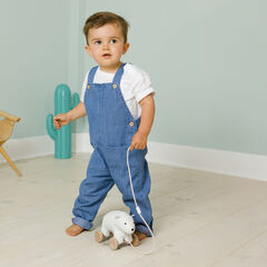 Ocean Collection Toddler Pull Along Polar Bear  hi-res